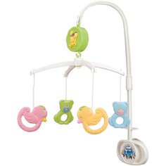 Механический мобиль Canpol Babies Мишки и утки (2/517) белый