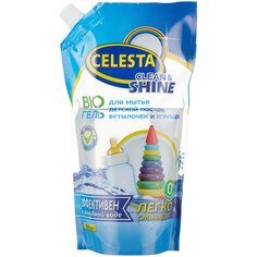 Celesta Bio-гель для мытья детской посуды, бутылочек и игрушек, 0.5 л