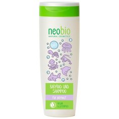 Neobio Шампунь-гель для волос и тела с Био-Алоэ и Био-Календулой, 250 мл
