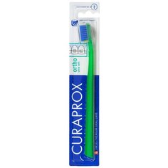 Зубная щетка Curaprox CS ortho ultra soft, салатовый