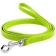 Поводок для собак COLLAR Glamour зеленый 1.22 м 9 мм