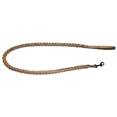 Поводок для собак Аркон плетенка квадратная натуральный 1.2 м 8 мм