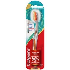 Зубная щетка Colgate Шелковые нити ультра, ультрамягкая, оранжевый