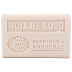 Марсельское мыло "Кокосовый орех" Label Provence Nature, кусковое 125 гр.