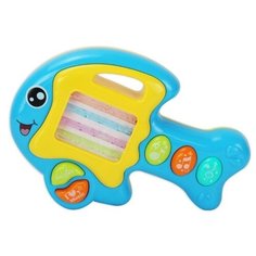 Музыкальная игрушка "Рыбка" со светом, цвета в ассорт. Жирафики