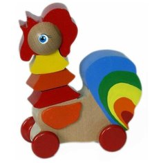 Пирамидка Крона машинка Петушок