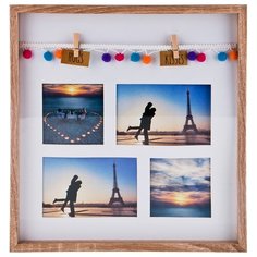 Фоторамка семейная Lefard на 4 сюжета 34,5*36,5*3 см (193-136)