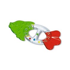 Прорезыватель Stellar Рыбка зеленый/красный Стеллар