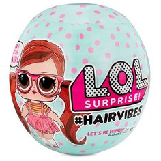Кукла-сюрприз L.O.L. Surprise Hairvibes с прядями для причесок в шаре, 564744 LOL