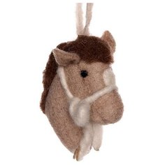 Елочное украшение ГОЛОВА ЛОШАДКИ, 12 см, BILLIET 962043