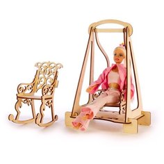 Конструктор теремок качалки для кукол типа barbie, Теремок, КМБ-6