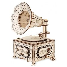 Конструктор деревянный 3D EWA "Граммофон" Eco Wood Art