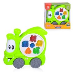 Музыкальная игрушка Oubaoloon Паровозик, в коробке (5031)