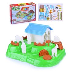 Развивающая игрушка Oubaoloon "Ферма", в коробке (HC012A)
