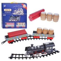 Железная дорога Oubaoloon на батарейках, в коробке (7299-79)