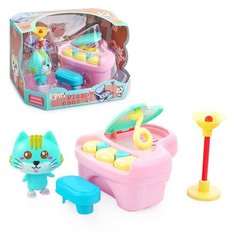 Набор мебели для кукол Oubaoloon Рояль, с игрушкой, в коробке (HY-072AE)