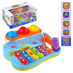 Ксилофон Play Smart Бряк-звяк "Расти Малыш" с шарами, в коробке (655-29002/BH)