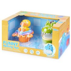 Набор игрушек для ванны Oubaoloon "Веселое купание", в коробке (5501)