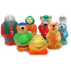 Набор игрушек для ванной ПФК "Игрушки" (Кудесники) "Колобок" (СИ-240)
