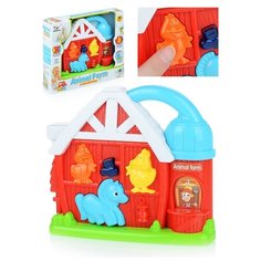 Музыкальная игрушка Oubaoloon "Домик" (свет и звук), в коробке (1700)