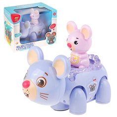 Развивающая игрушка Oubaoloon Мышка, на батарейках, в коробке (NO-1027)