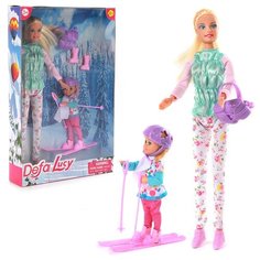 Набор кукол Veld co 72527 "Лыжная прогулка"