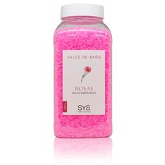 SyS Соль для ванн "Rosas", 1200 г, Испания, аромат розы