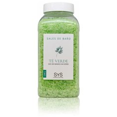 SyS Соль для ванны "Te Verde", 1200 г, Испания, аромат зелёного чая