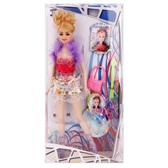 Кукла с сиреневым шарфиком Defa