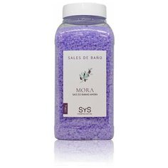 SyS Соль для ванн "Mora", 1200 г, Испания, аромат ежевики