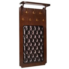 Вешалка "Патриция" орех, к/з Орегон 120 Мебелик