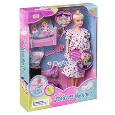 Кукла беременная с аксессуарами Defa