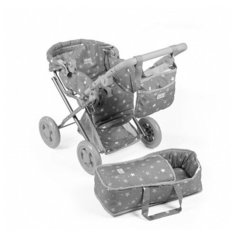 Коляска-трансформер La Nina 3х1 для кукол (62097)