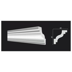 Лепнина Decor-Dizayn Карниз DD28, продается по 5 шт.