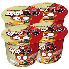 Лапша быстрого приготовления Чапагури Nongshim, чашка 114 г х 4 шт
