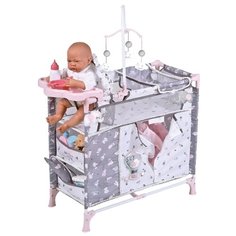 53035 Манеж-игровой центр для куклы с аксессуарами серии Скай, 70 см De Cuevas