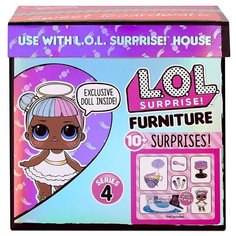 Игровой набор с куклой LOL Surprise! Furniture Sweet Boardwalk - Тележка со сладостями (серия 4)