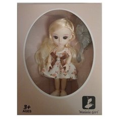 Коллекционная кукла Darvish с расческой 16,5 см в светлом платье