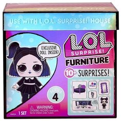 Игровой набор с куклой LOL Surprise! Furniture Cozy Zone - Спальня (серия 4)