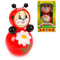 Игрушка-неваляшка Божья коровка,16,5 см Неваляшки-Котовск 6с-020 Тамбовский пороховой завод