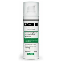 Увлажняющая сыворотка с гиалуроновой кислотой и соком алоэ BTpeel, 30 мл