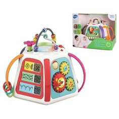 Развивающий центр с лабиринтом, свет, звук, LED-дисплей, зеркальце, эл.пит.не вх.в компл. Shantoy Gepay 3153 Наша Игрушка