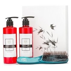 НАБОР «ИДЕАЛЬНЫЙ УХОД» ОТ MAJESTIC GREEN подарок для волос