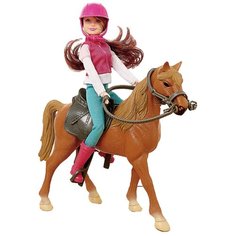 Набор игровой лошадка с куклой шарнирной, с аксессуарами Сима ленд