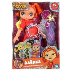 Карапуз Кукла "Карапуз" Сказочный Патруль. Аленка кэжуал с волосами, меняющими цвет, 32 см (звук) ST