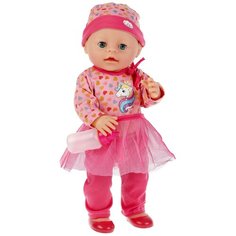 Пупс озвученный Карапуз Дашенька 40см, пьет, писает, набор одежды