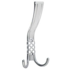 Крючок-вешалка TUNDRA, №31, цвет хром, 1 шт 5299387