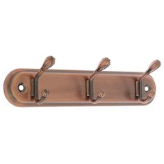 Вешалка 3-х местная KV303AC, цвет медь 3816879 Сима ленд