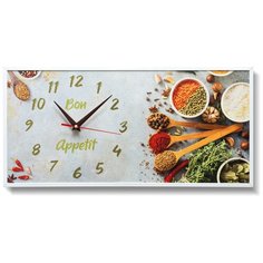 Настенные часы "Bon appetit" 20*43 3D Decor