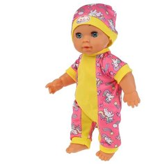 Пупс функциональный озвученный Карапуз Сонечка 30см, пьет, писает, набор доктора